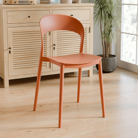 Rakásolható szék. narancssárga. RADANA NEW Rakásolható szék. narancssárga. RADANA NEW