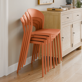 Rakásolható szék. narancssárga. RADANA NEW Rakásolható szék. narancssárga. RADANA NEW