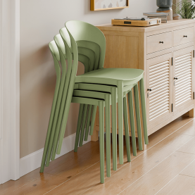 Rakásolható szék. zold. RADANA NEW Rakásolható szék. zold. RADANA NEW