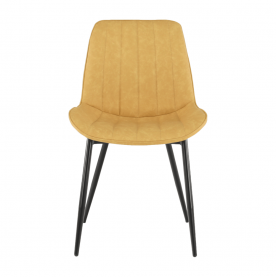 Szék. ekobőr sárga/fekete. HAZAL Szék. ekobőr sárga/fekete. HAZAL