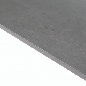 Étkezőasztal. szürke márvány/fekete. 160x80 cm. FLORENC TYP 2