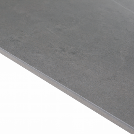 Étkezőasztal. szürke/fekete. 121x71 cm. FLORENC TYP 1