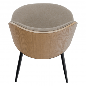 Étkezőszék. bézses barna/natúr fa/fekete. VUDIA Étkezőszék. bézses barna/natúr fa/fekete. VUDIA