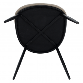 Étkezőszék. bézses barna/natúr fa/fekete. VUDIA Étkezőszék. bézses barna/natúr fa/fekete. VUDIA