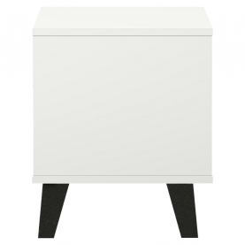 Éjjeliszekrény. fehér. BOGAN NEW 1S