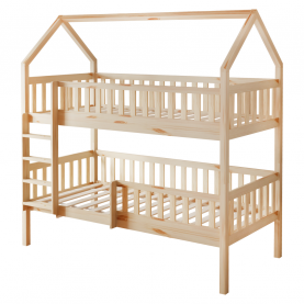 Montessori emeletes ágy pótággyal. természetes. VENITA TYP 1 Montessori emeletes ágy pótággyal. természetes. VENITA TYP 1