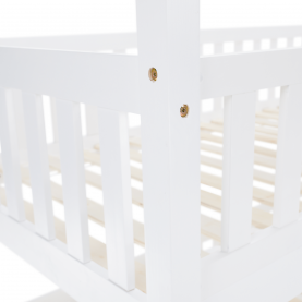 Montessori emeletes ágy. fehér. VENITA TYP 2