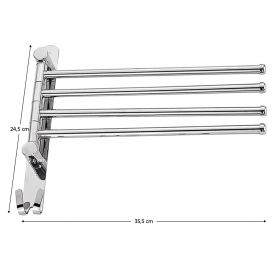 Torülkozőtartó. ezüst. HOLDER