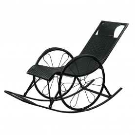 Hintaszék. rattan/fém. fekete. ROKIN Hintaszék. rattan/fém. fekete. ROKIN