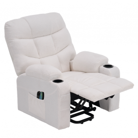 Állítható masszázs fotel. fehér. HUDSON Állítható masszázs fotel. fehér. HUDSON