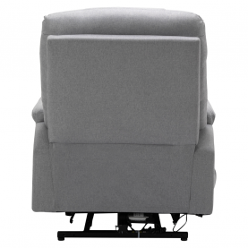 Állítható masszázs fotel. világosszürke. HUDSON Állítható masszázs fotel. világosszürke. HUDSON