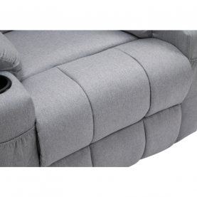 Állítható masszázs fotel. világosszürke. HUDSON Állítható masszázs fotel. világosszürke. HUDSON