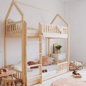 BIANCO házikós emeletes ágy BIANCO házikós emeletes ágy