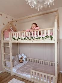 BIANCO házikós emeletes ágy BIANCO házikós emeletes ágy