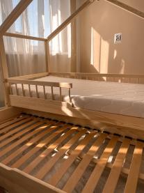 Házikóágy BELLO ágyneműtartóval