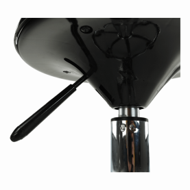 Szék. fekete/króm. MABEL 4 NEW Szék. fekete/króm. MABEL 4 NEW