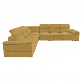 Ülőgarnitúra. mustárszínű Sereno szovet. SEGORIA LUX