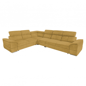 Ülőgarnitúra. mustárszínű Sereno szovet. SEGORIA LUX