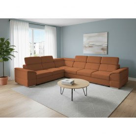 Ülőgarnitúra. terrakotta Majestic szovet. SEGORIA LUX