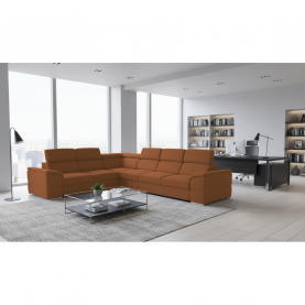 Ülőgarnitúra. terrakotta Majestic szovet. SEGORIA LUX