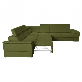 Ülőgarnitúra. zold Majestic szovet. SEGORIA LUX