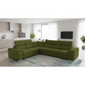 Ülőgarnitúra. zold Majestic szovet. SEGORIA LUX