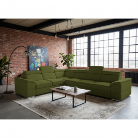 Ülőgarnitúra. zold Majestic szovet. SEGORIA LUX