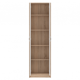 Szekrény. sonoma tolgy/fehér. VIRA-MECKI NEW