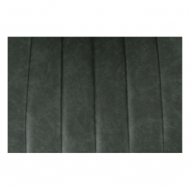 Szék. ekobőr zold/fekete. HAZAL