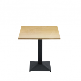 Bisztró asztal. tolgy sonoma/fekete. 70x70 cm. RINALDO TYP 1