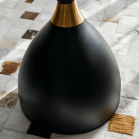 Dohányzóasztal. fehér márvány/fekete/arany. ODIS NEW