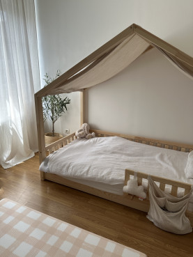 Házikóágy LULO magas leesésgátlóval