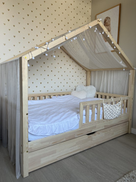 Házikóágy LULO magas leesésgátlóval