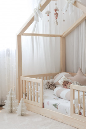 Házikóágy LULO magas leesésgátlóval