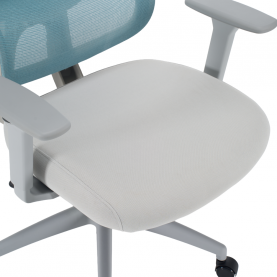 Irodai szék. neomint/világosszürke/szürke. ERMEN