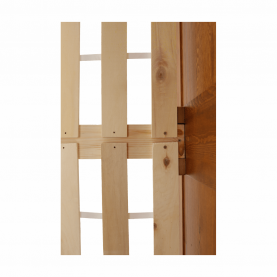 Ágy. tűnyalábos fenyőfa tolgy árnyalatban. 160x200. PROVO NEW