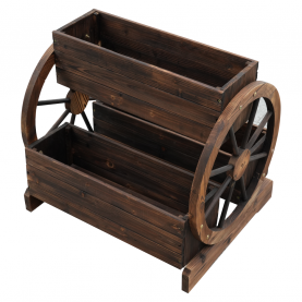 Fa virágcserép. barna. SABA Fa virágcserép. barna. SABA