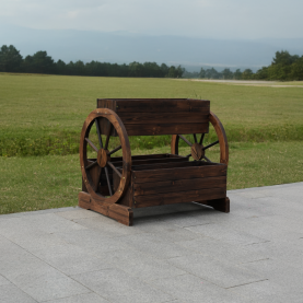 Fa virágcserép. barna. SABA Fa virágcserép. barna. SABA