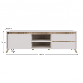 TV-asztal. kasmír/sonoma tolgy. LONGY RTV1K2So TV-asztal. kasmír/sonoma tolgy. LONGY RTV1K2So