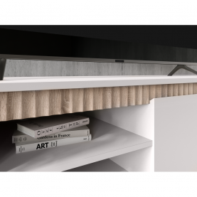 TV-asztal. kasmír/sonoma tolgy. LONGY RTV2K2So