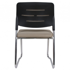 Tárgyalószék. világosbarna/króm. KLEDI