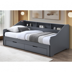 Kihúzható ágy. szürke. MONETA