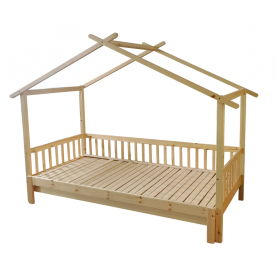 Montessori ágy pótággyal. natúr. 90x200. KESIO Montessori ágy pótággyal. natúr. 90x200. KESIO