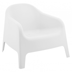 Rakásolható fotel. fehér. műanyag. SOKRA NEW Rakásolható fotel. fehér. műanyag. SOKRA NEW