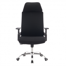 Irodai szék. fekete/króm. teherbírás 150 kg. HOLGER