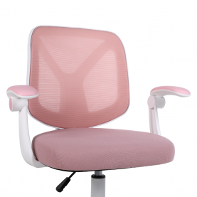 Irodai szék. rózsaszín/fehér. SOLARI Irodai szék. rózsaszín/fehér. SOLARI
