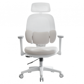 Irodai szék. szürke/fehér. ABRAMO