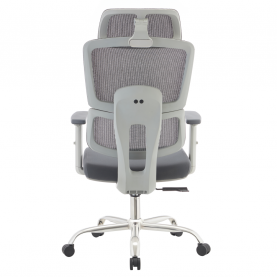 Irodai szék. szürke/króm. teherbírás 150 kg. BYRON