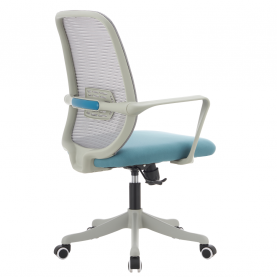 Irodai szék. szürke/kék. DERVIN