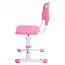 Novekvő íróasztal és szék. rózsaszín/fehér. set ZION